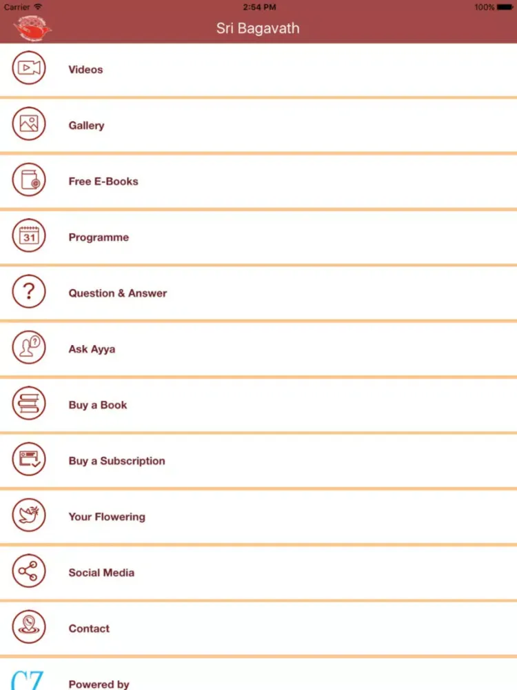 Sri Bagavath iPad 应用截图
