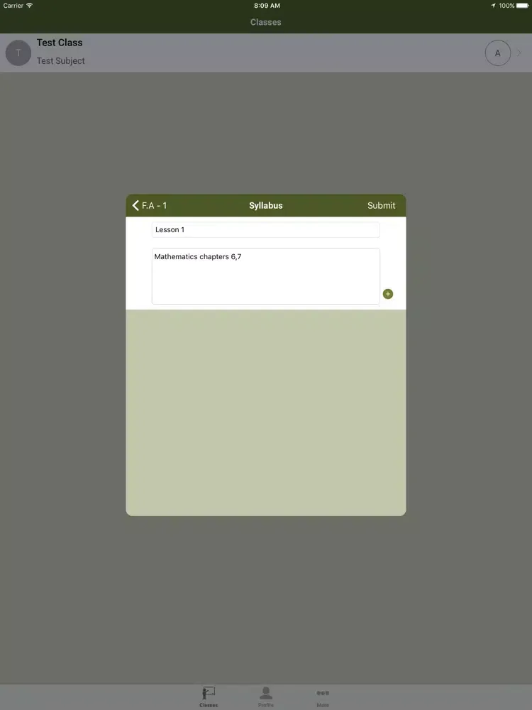 Sri Haranadha Vidya Nikethan iPad  Screenshots