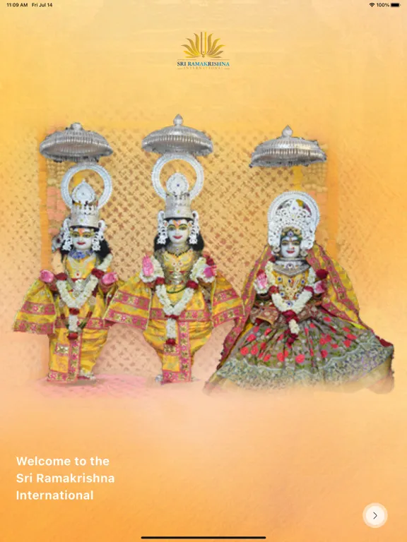Sri Ramakrishna International iPad 應用截圖