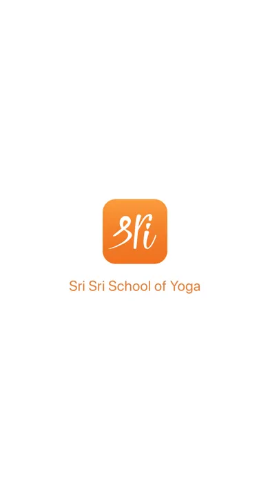 ภาพหน้าจอของ Sri Sri School of Yoga