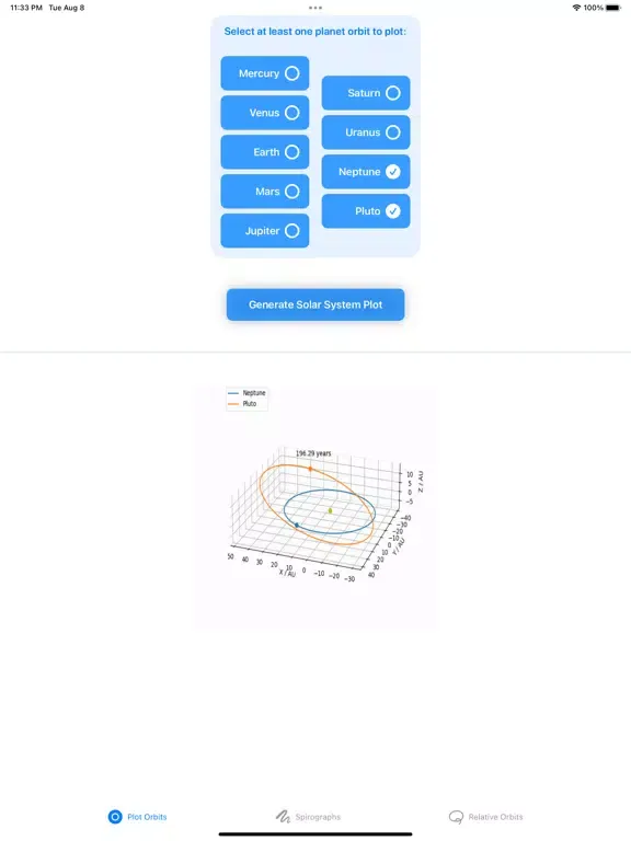 Скриншоты Planetary Plots iPad 