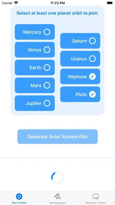 Скриншоты Planetary Plots