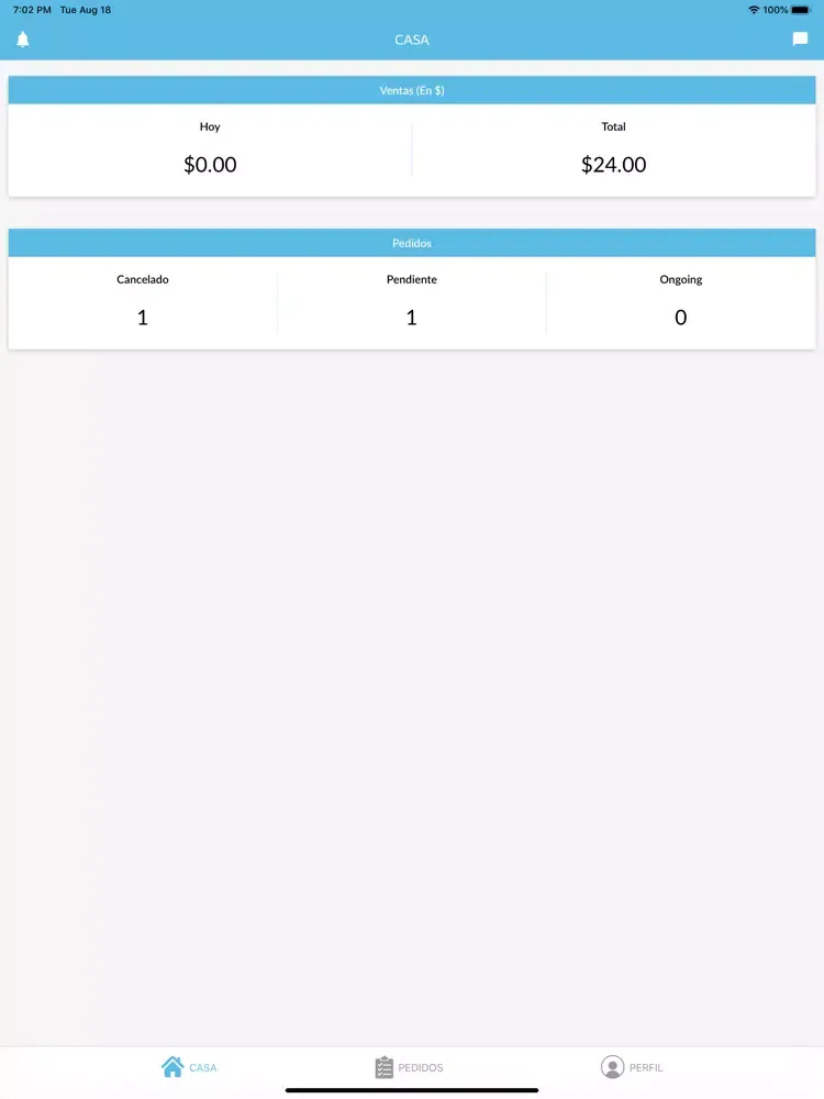 Sr Juan Business iPad  Screenshots