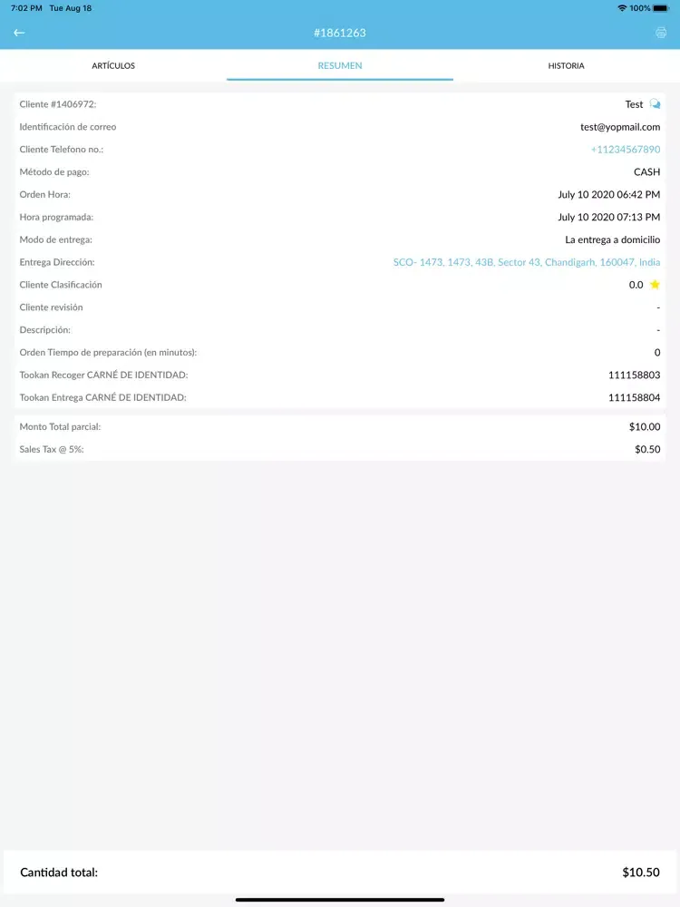 Sr Juan Business iPad  Screenshots