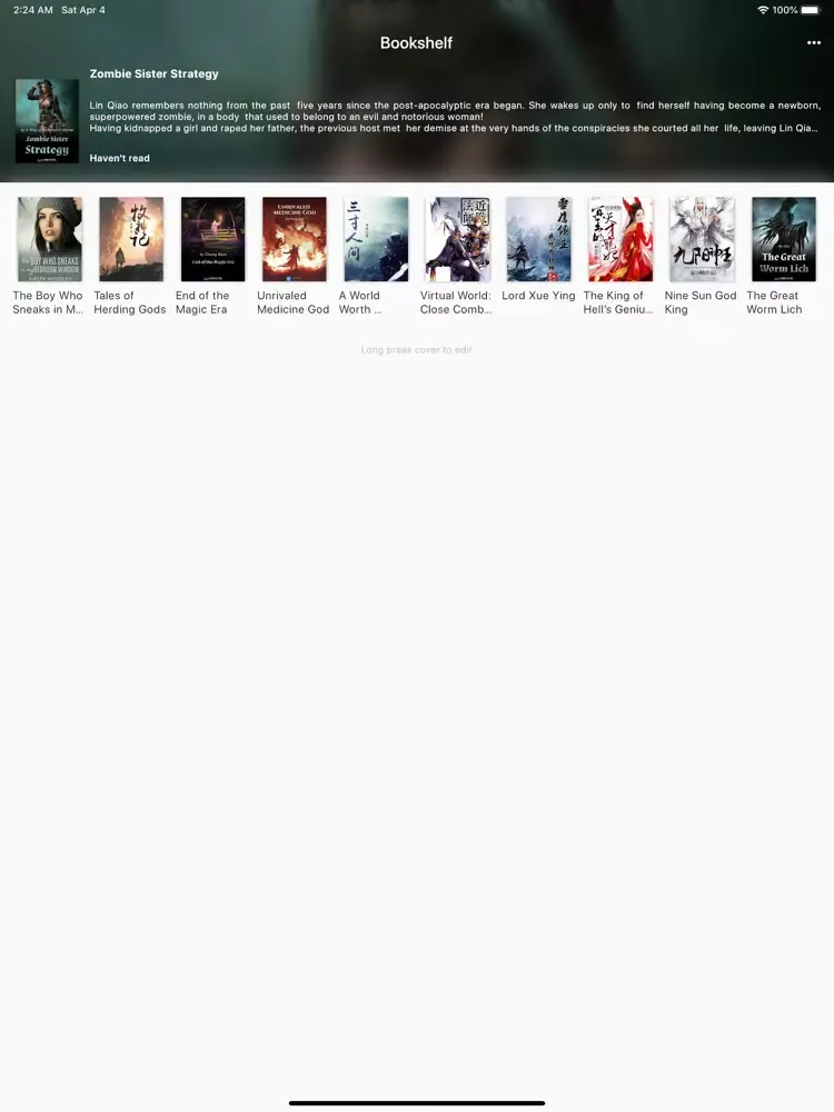 One Reader - eBook Reader iPad  Screenshots