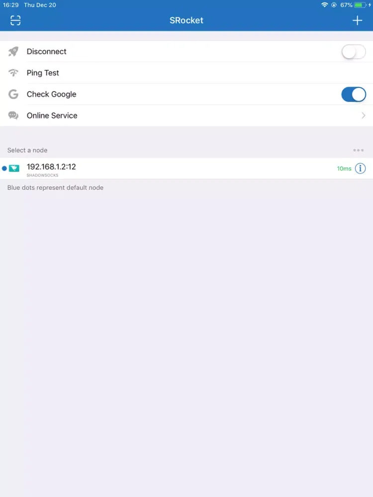 SRocket - Simple SS Tool iPad  Screenshots