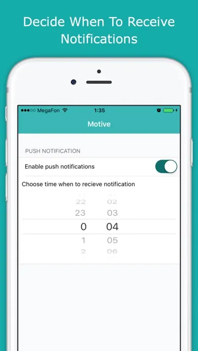 Motive - wake up motivated every day Screenshots