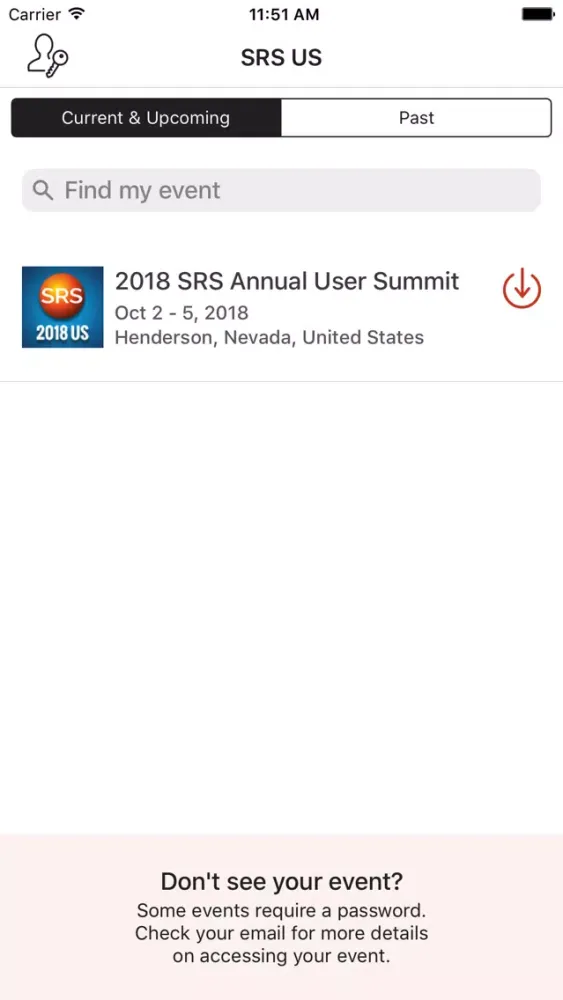 Capturas de pantalla de SRS User Summit