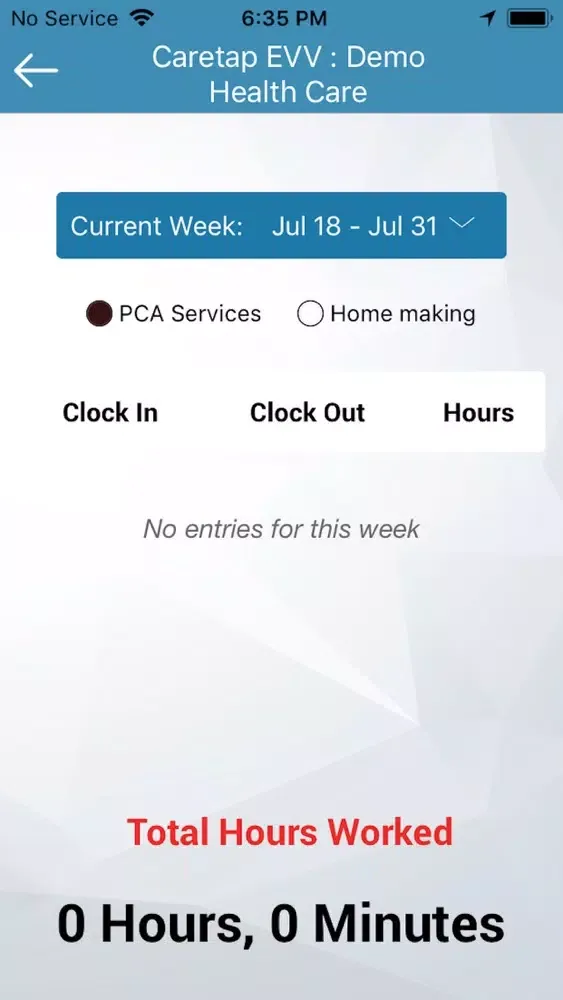 Caretap EVV VI Screenshots
