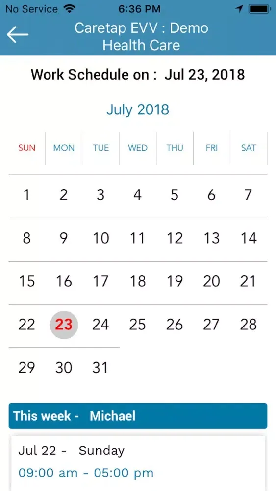 Caretap EVV VI Screenshots