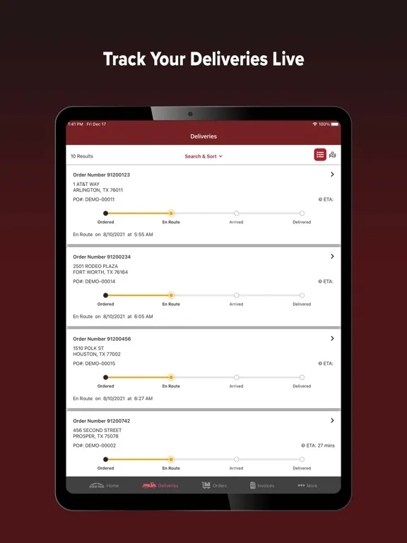 Скриншоты Roof Hub iPad 