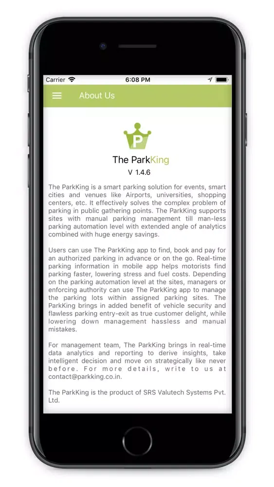 The ParkKing Screenshots