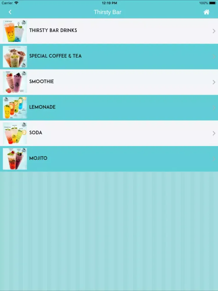 ภาพหน้าจอของ Thirsty Bar iPad 