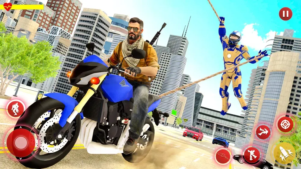 Capturas de pantalla de Miami Rope Hero Crime City