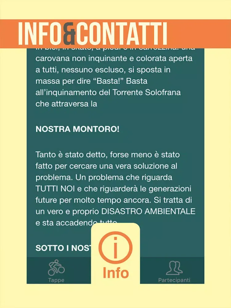 Screenshot di Montoro Experience iPad 