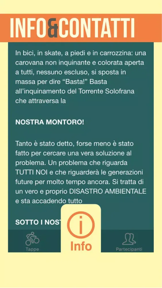 Screenshot di Montoro Experience
