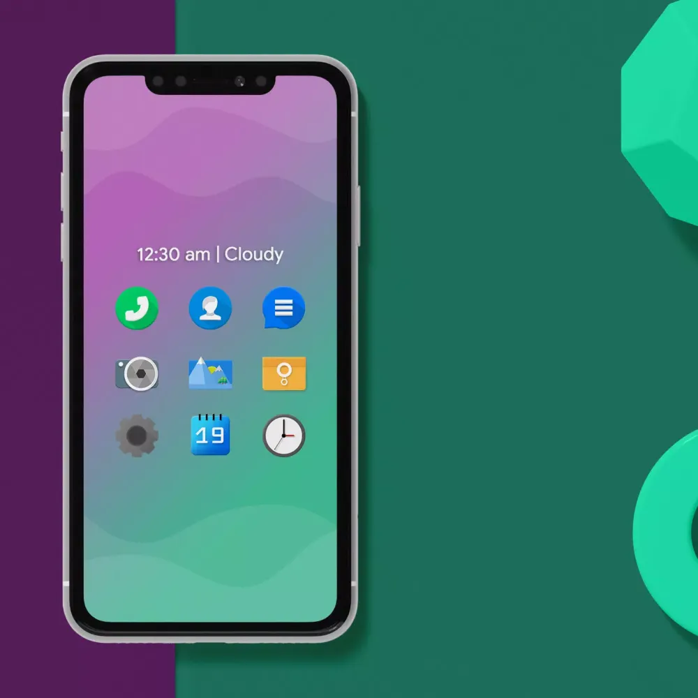 Captures d'écran de Ivory Minimal - Icon Pack