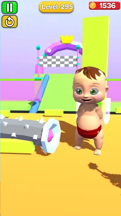Captures d'écran de Baby Bridge Race: Daddy Prank