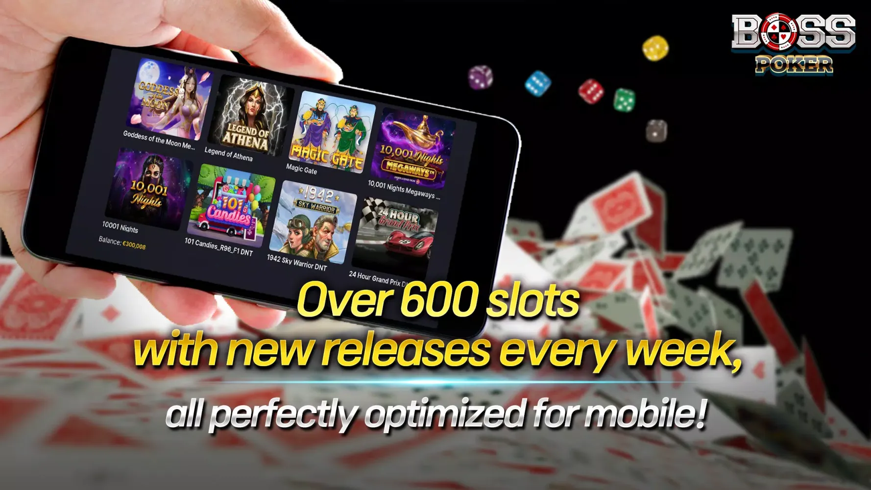 Tangkapan layar BossPoker - BJ Holdem Baccarat