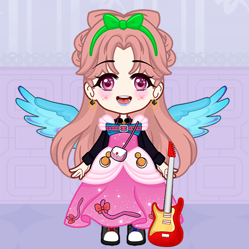 Chibi Doll DIY Dress Up Makeup
