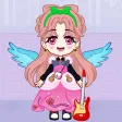 Chibi Doll DIY Dress Up Makeup