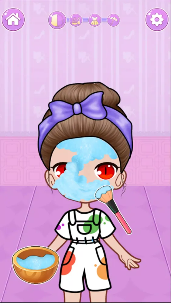 Chibi Doll DIY Dress Up Makeup Screenshots