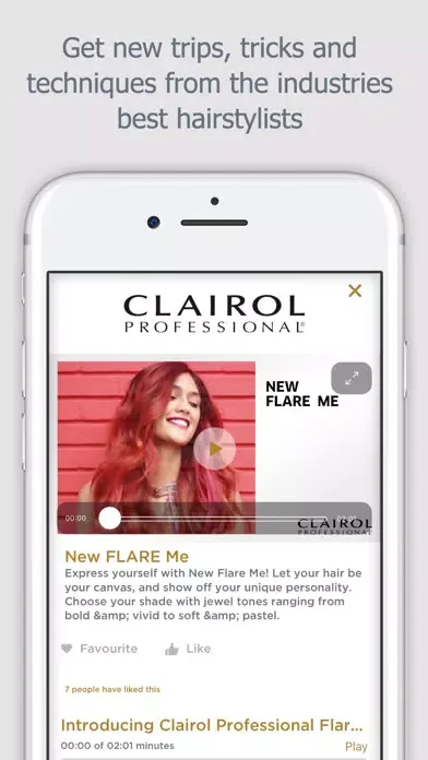 Скриншоты Clairol Professional Education