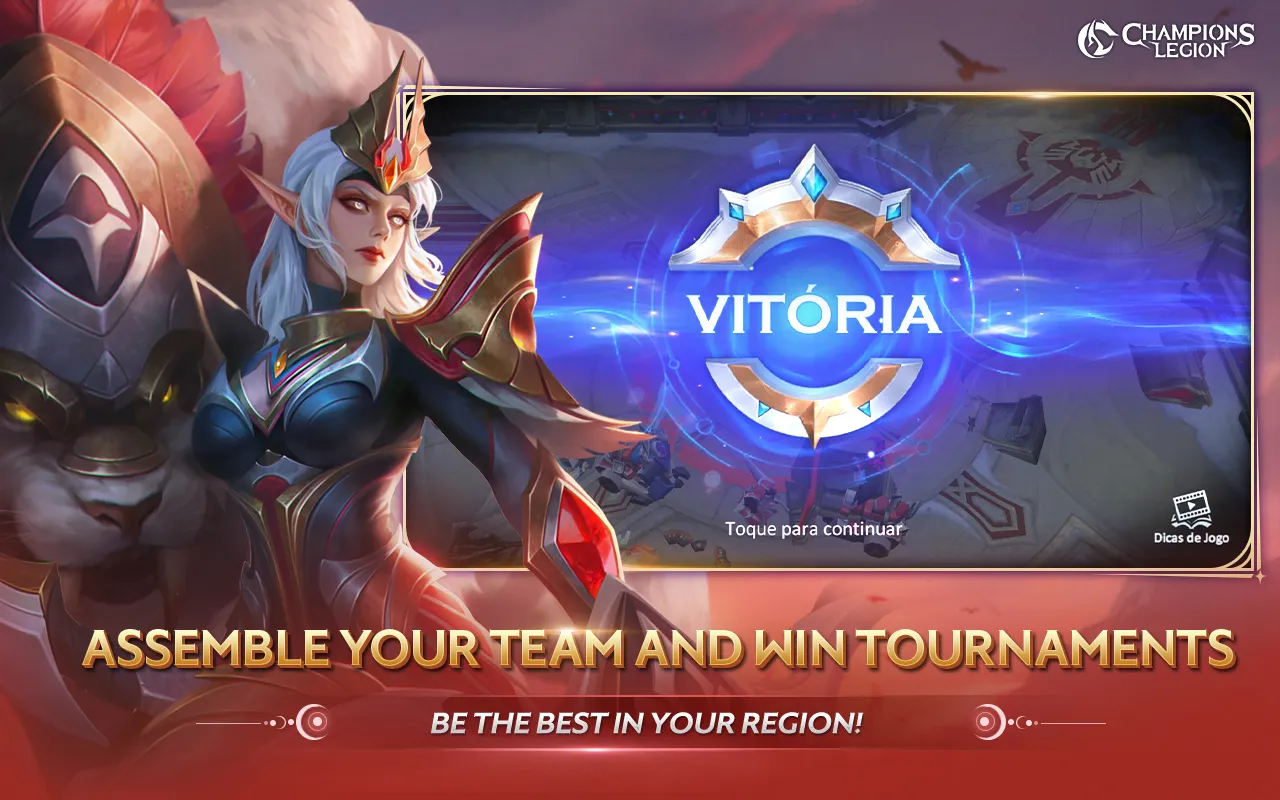 Ảnh chụp màn hình của Champions Legion