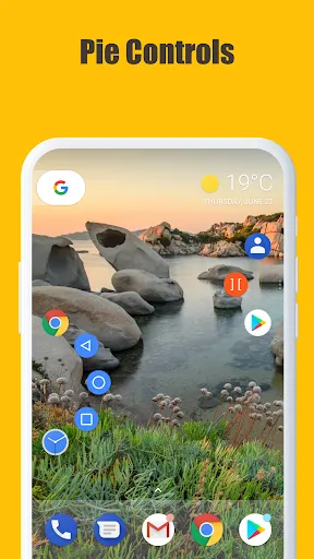 Ảnh chụp màn hình của Edge Gestures