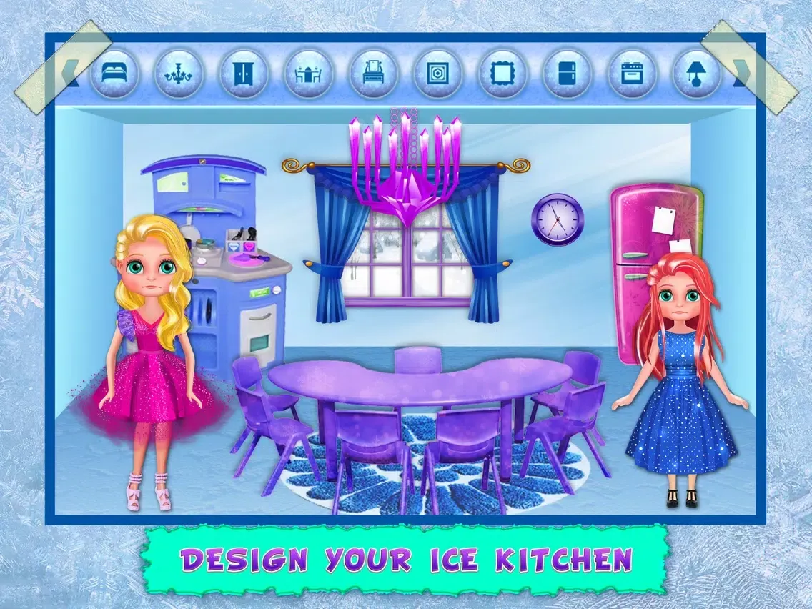 Ice Doll House Decoration Home iPad  スクリーンショット