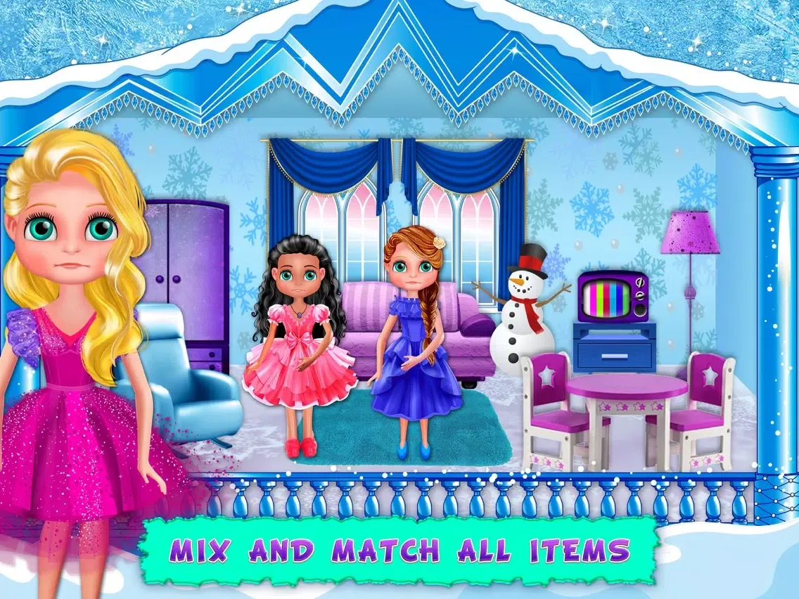 Ice Doll House Decoration Home iPad  スクリーンショット