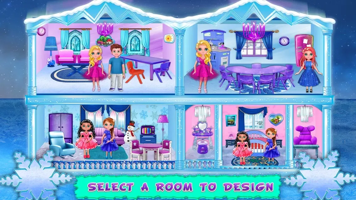 Ice Doll House Decoration Home スクリーンショット
