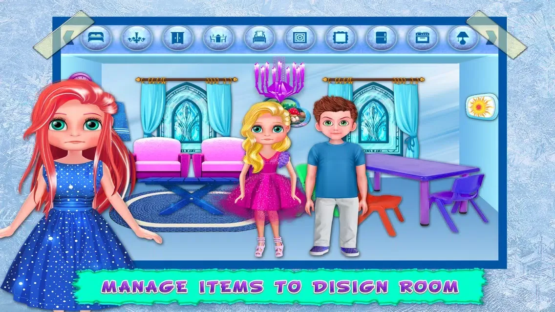 Ice Doll House Decoration Home スクリーンショット