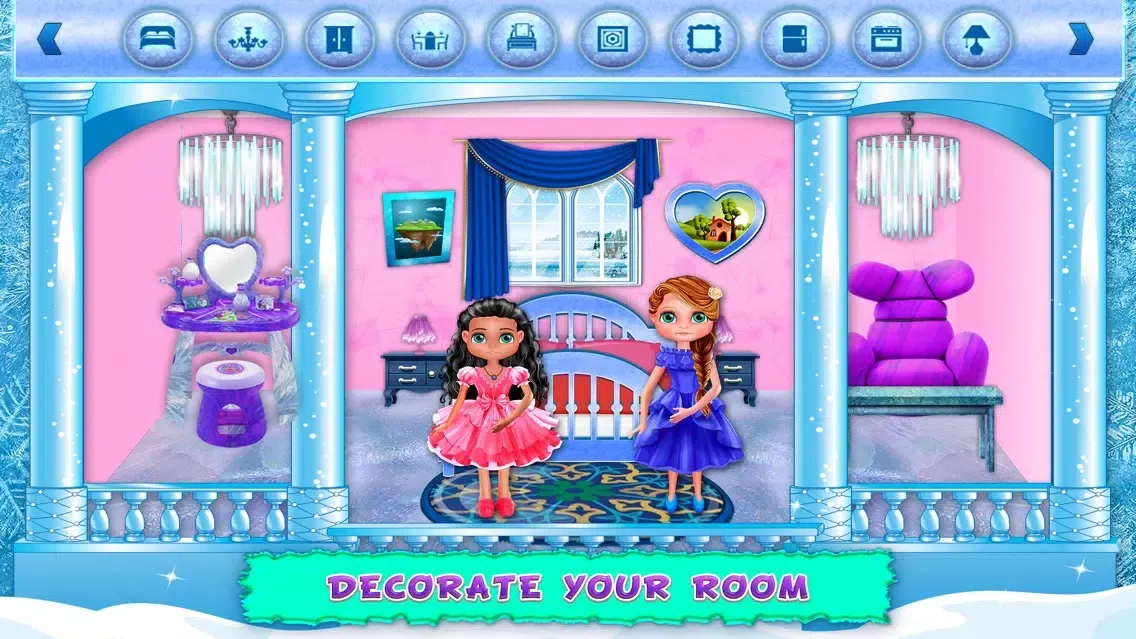 Ice Doll House Decoration Home スクリーンショット