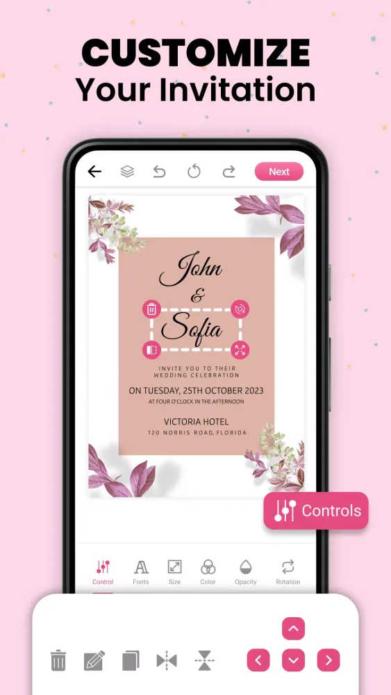 Invitation Maker Screenshots