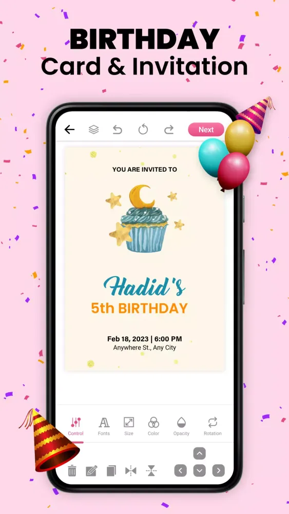 Invitation Maker Screenshots