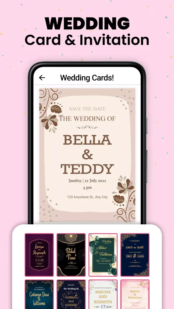 Invitation Maker Screenshots