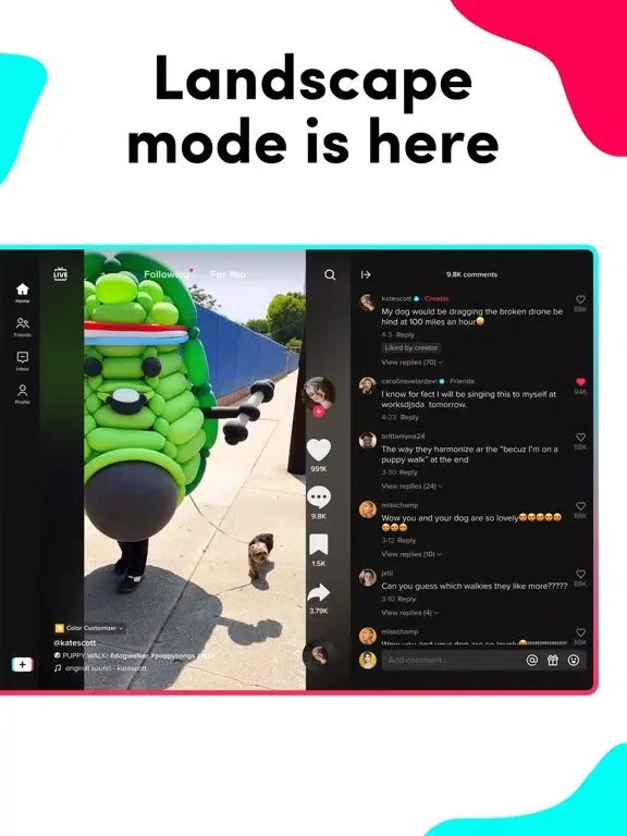 TikTok-Global Video Community iPad  스크린샷