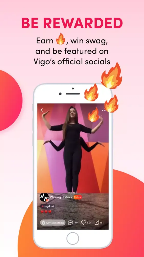 Ảnh chụp màn hình của Vigo Video - Funny Short Video