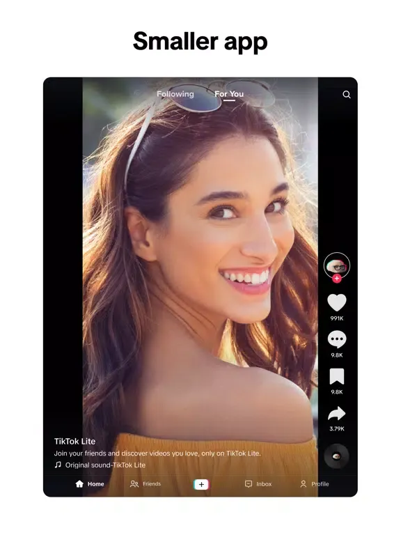 صور TikTok Lite iPad 