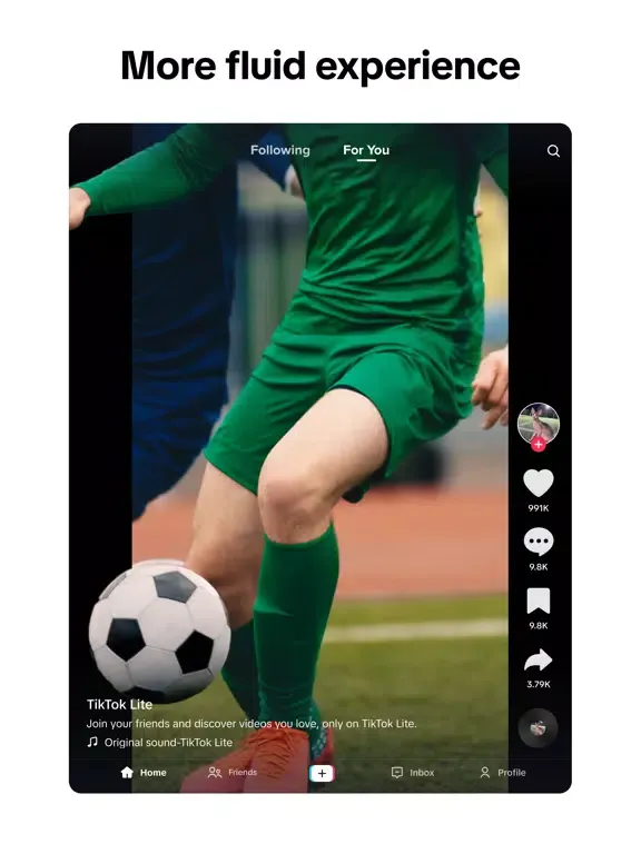 صور TikTok Lite iPad 