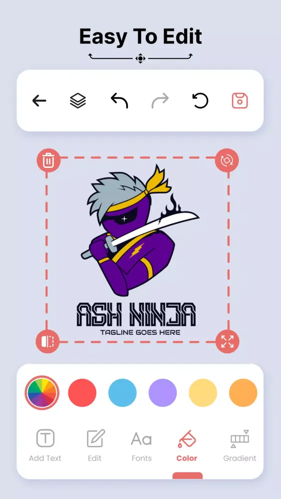 Logo Maker And Logo Creator 3D Screenshots