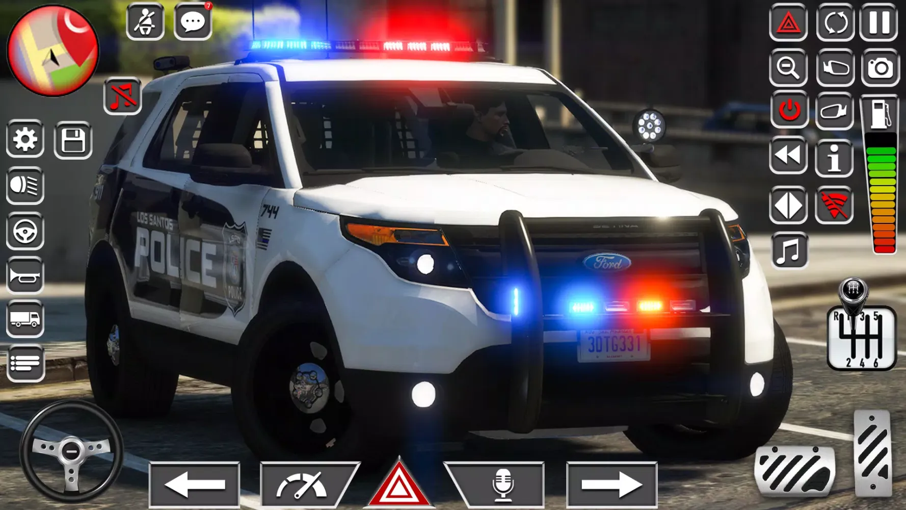 Police Car Spooky Parking 3d Screenshots