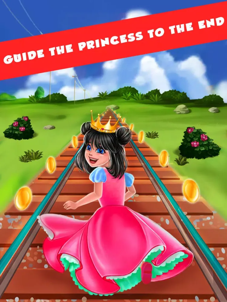 Tangkapan skrin Endless Runner Princess Rush iPad 