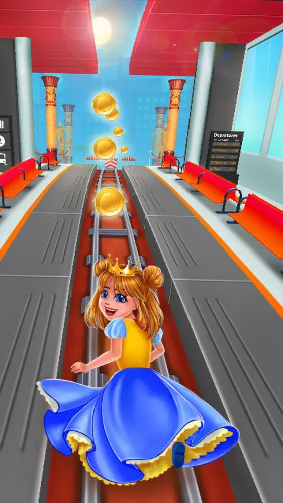 Tangkapan skrin Endless Runner Princess Rush