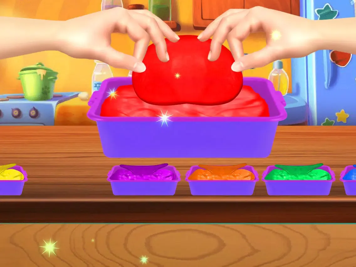 Capturas de tela do Six Gallon Slime Maker Squishy iPad 