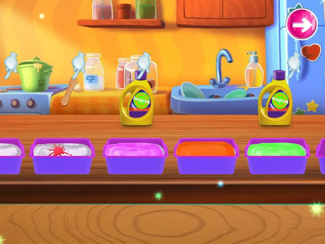 Capturas de tela do Six Gallon Slime Maker Squishy iPad 