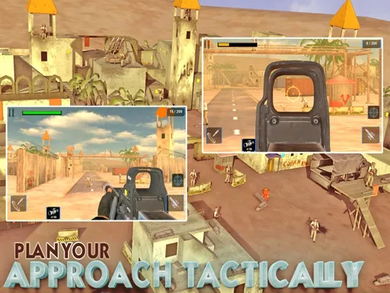 Sniper Survival - FPS War Game iPad  Screenshots
