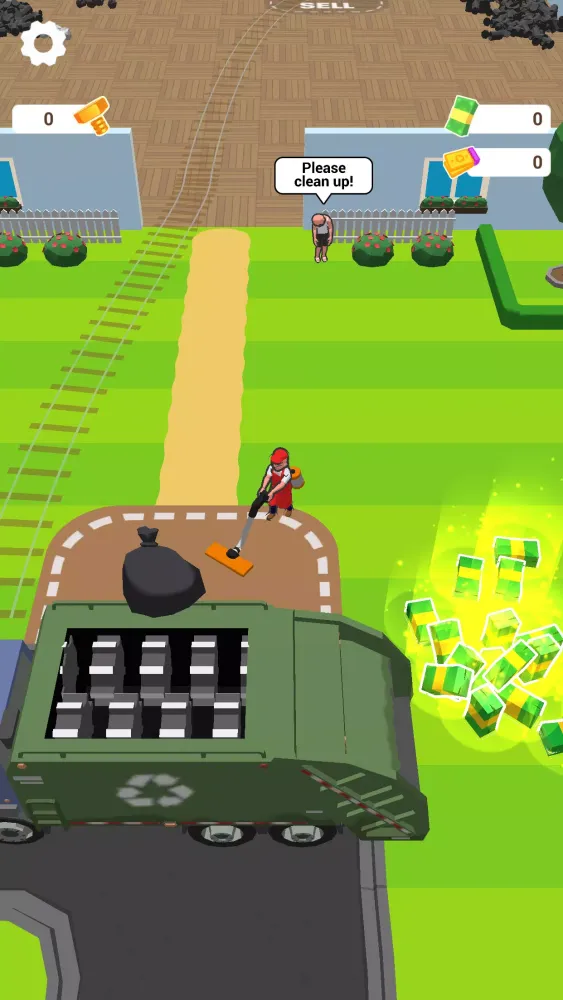 Capturas de tela do Sparkle Sweepers