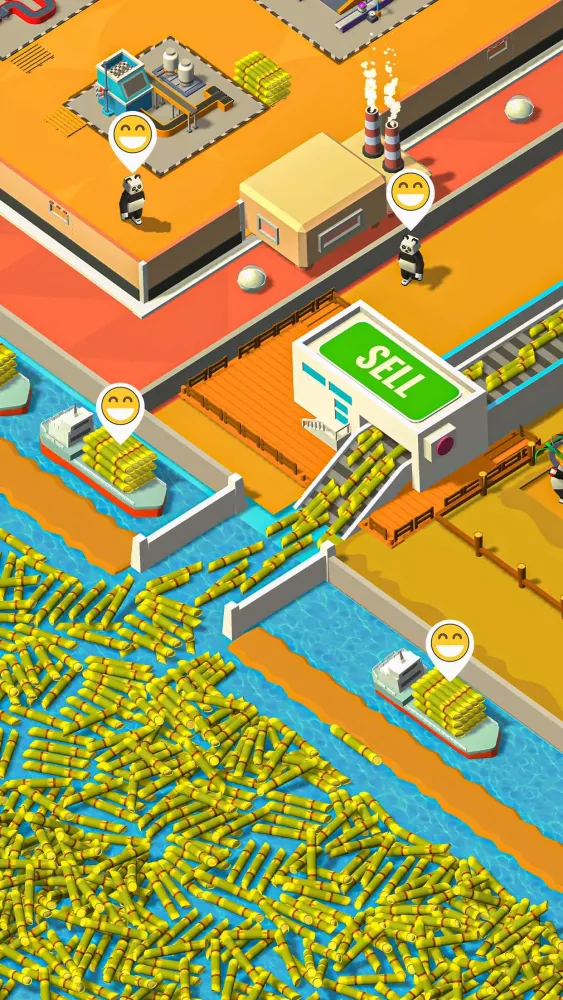 Sugarcane Inc. Empire Tycoon سکرین شاٹس